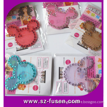 Different Type Unique Rhinestone Velcro Hair Accessories